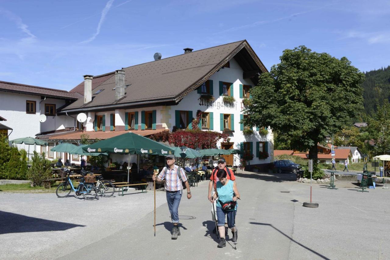 Alpengasthof Zur Post Schattwald Kültér fotó